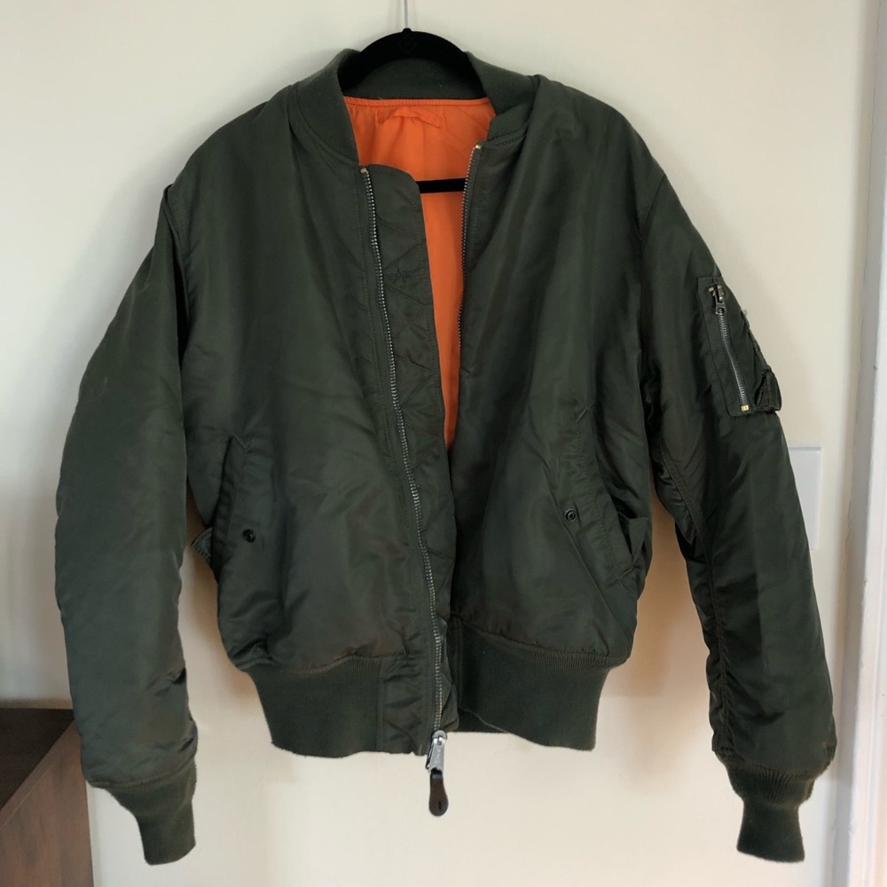Alpha Ma-1 Flight Jacket (Heritage) - REVERSIBLE